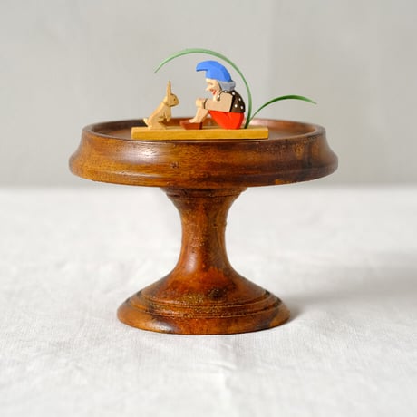 ドイツ工芸品　小人とウサギ