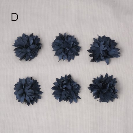 お花の貼り付けパーツ　ダリア　尖り花びら