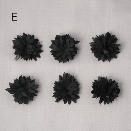 お花の貼り付けパーツ　ダリア　尖り花びら