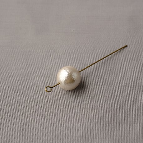 両穴コットンパール　＜12mm＞