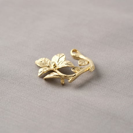 くるんとしたお花のチャーム