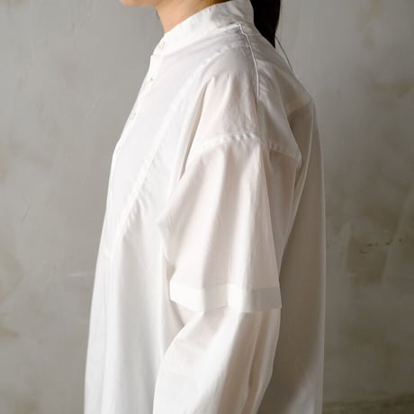 暗き光 Bosom shirt dress