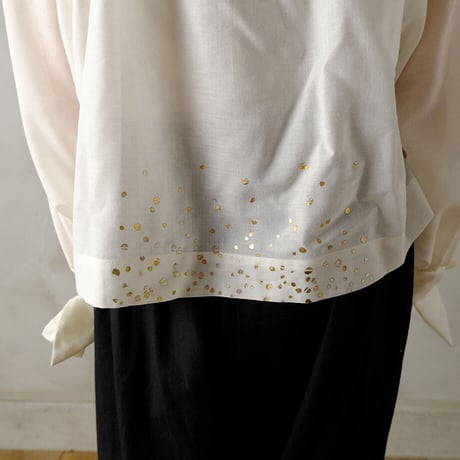 光の陰 smock blouse