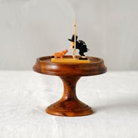 ドイツ工芸品　煙突掃除屋さんとミニブタ