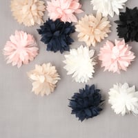 お花の貼り付けパーツ　ダリア　尖り花びら