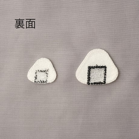 ワッペン　おにぎり　のり