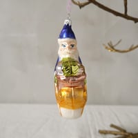チェコクリスマスオーナメント　サンタクロース