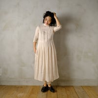 しづかな夜のclassic one-piece dress