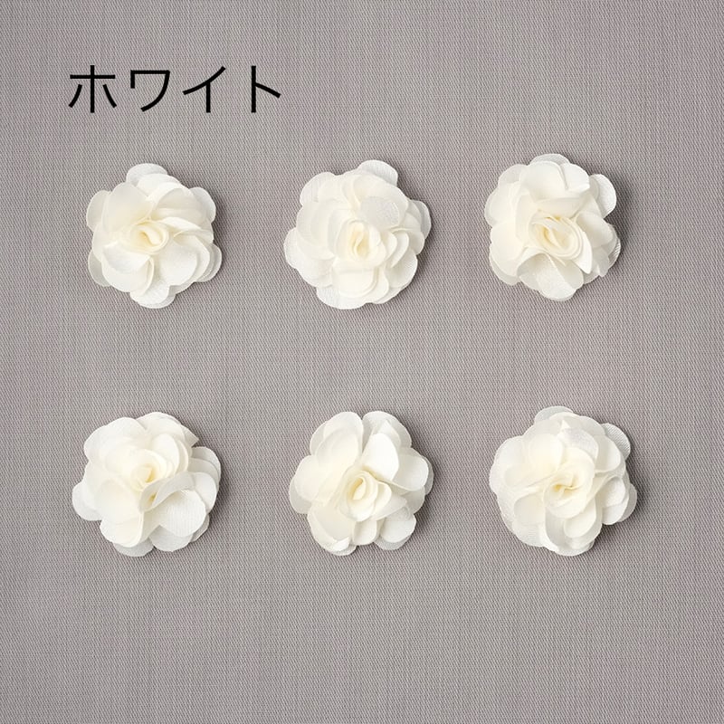 バラの彫刻パーツ ホワイト 手芸用 手芸素材・材料 バラの彫刻パーツ ホワイト 手芸用