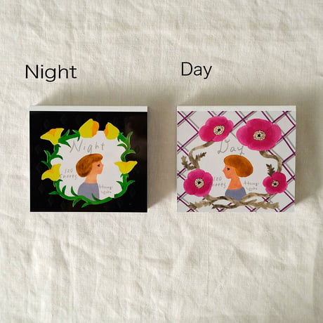 ブロックメモ　day&night