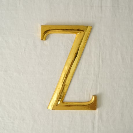 Gold Alphabet L