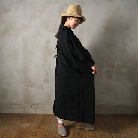 追懐の smock dress