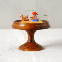 ドイツ工芸品　小人とリス
