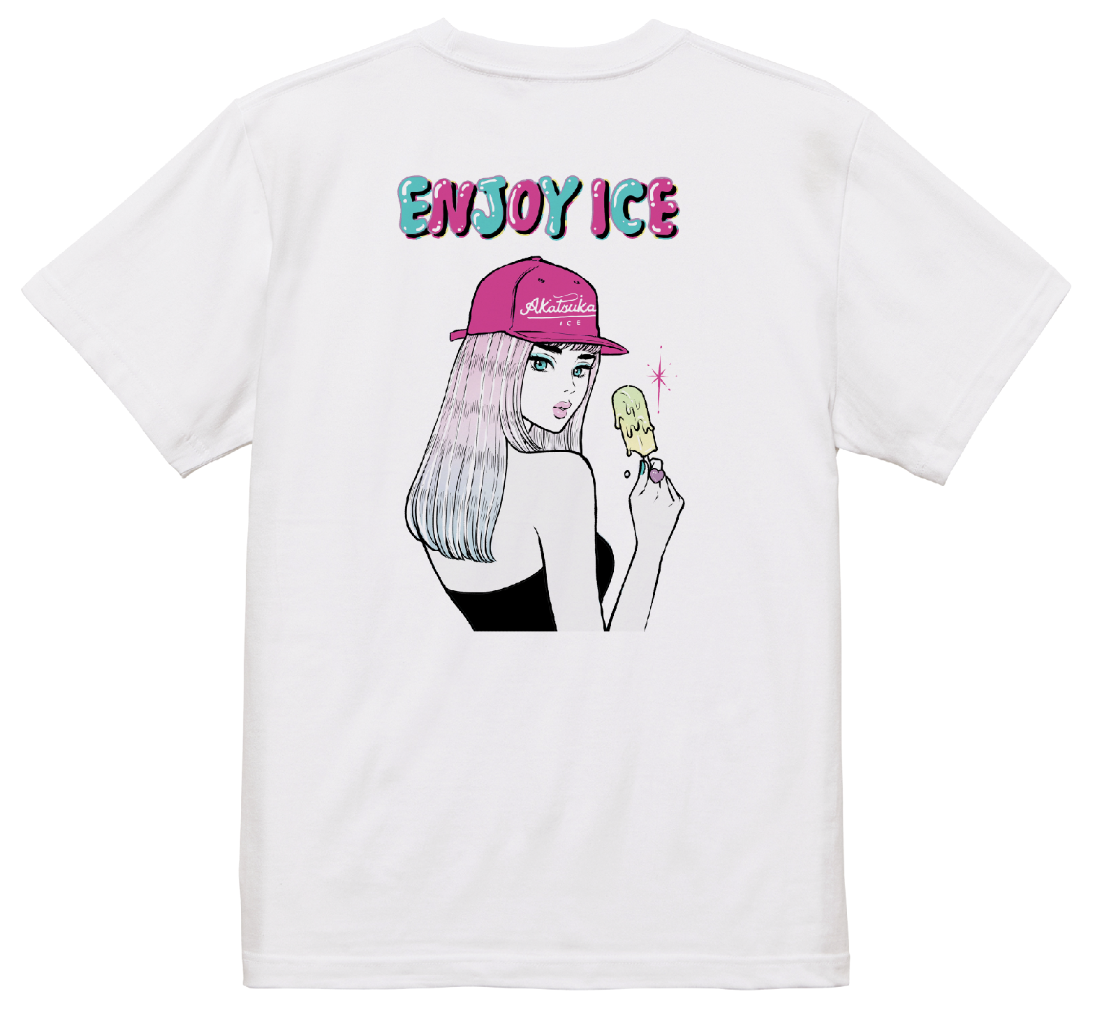 アイスバーレディ Tシャツ(バックプリント) | 赤塚製氷 STORE