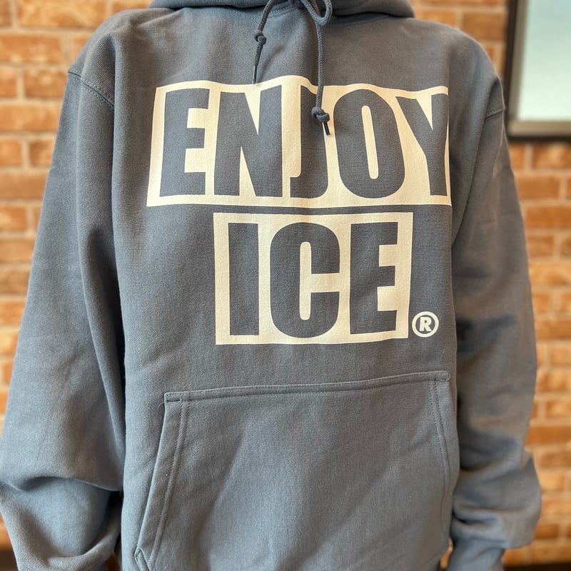 ENJOY ICEパーカー［スモーキーブルー］ | 赤塚製氷 STORE