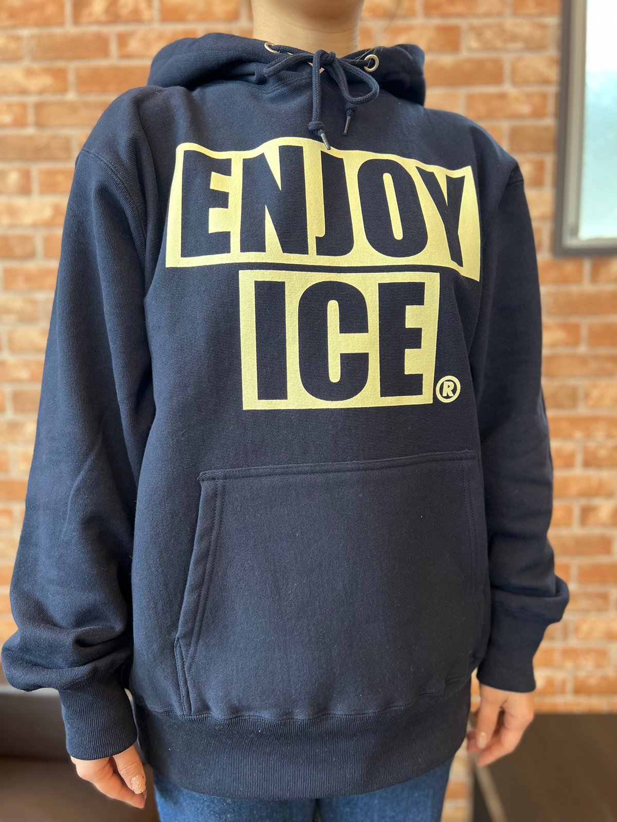 ENJOY ICEパーカー［ネイビー］ | 赤塚製氷 STORE
