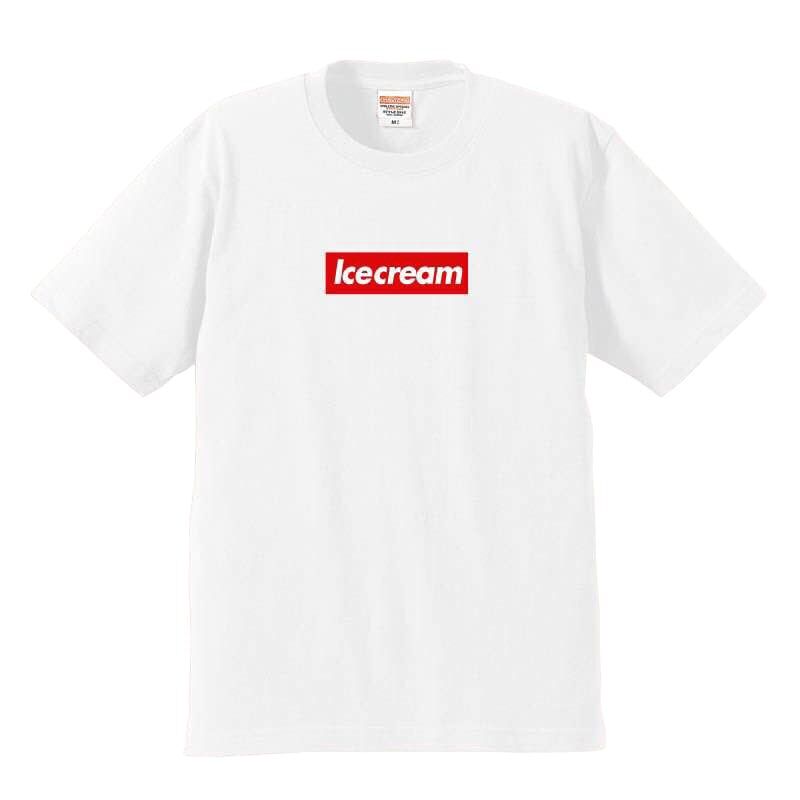 IcecreamTシャツ White | 赤塚製氷 STORE