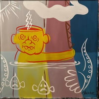 LivePaint【HATAKE】80cm x80cm / 右下 /※送料着払※