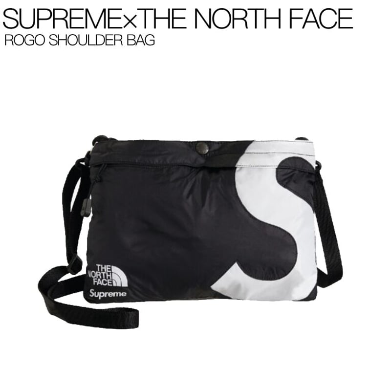 Supreme North Face Shoulder bag Black 黒
