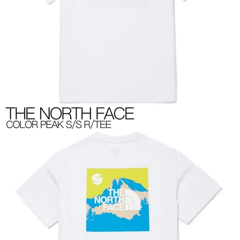 【Sサイズ】新品タグ付き ノースフェイス ピークスTシャツ ホワイト