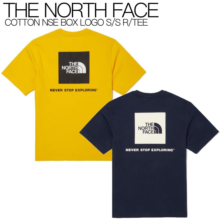 【送料無料】ノースフェイス THE NORTH FACE COTTON NSE BOX LOGO S/S R/TEE コットンNSE ボックスロゴ  NT7UN56E/G