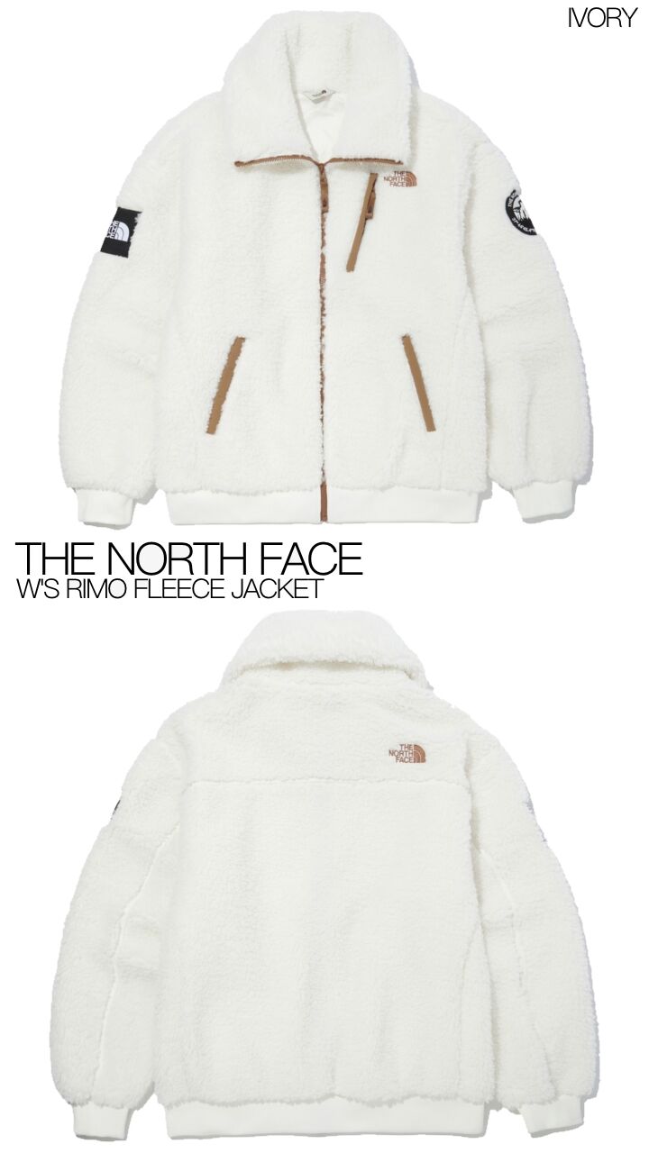【送料無料】ノースフェイス THE NORTH FACE W'S RIMO FLEECE JACKET リモフリースジャケット IVORY NJ4FN80J