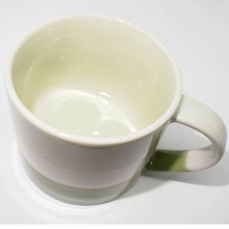 トレフ ミニマグカップ さわやかグリーン　[日本製/美濃焼]