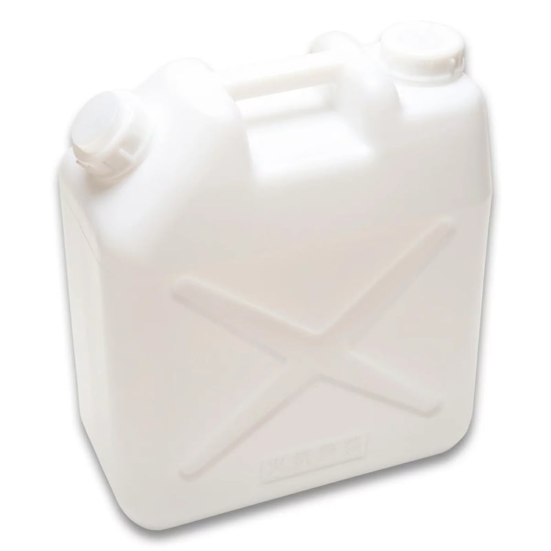 ポリタンク(白)20L【10個セット】ポリ缶ノズル付き ポリタンク(白)20L【10個セット】ポリ缶ノズル付き