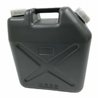 ポリタンク（グレー）２０Ｌポリ缶【１０個セット】ノズル無し