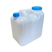 ウォータータンク（白）２０Ｌ【6個セット】ポリ缶コック無し