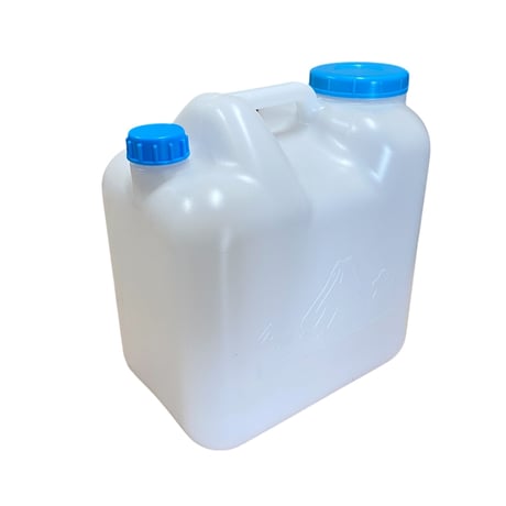 ウォータータンク（白）２０Ｌ【6個セット】ポリ缶コック無し
