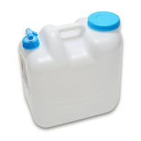 ウォータータンク（白）10L【6個セット】ポリ缶コック付き