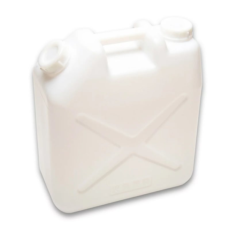 お値引きしました‼️美品 SANUKIYA エレガント ホワイト ポリタンク(白)20L【10個セット】ポリ缶ノズル無し