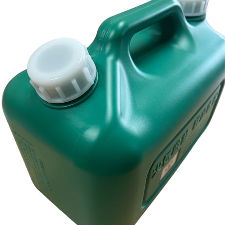 軽油タンク（緑）１０Ｌ【10個セット】軽油缶　両キャップ仕様　消防法適合品