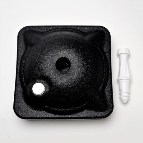 注水式スタンド２２Kg（黒）【６個セット】パラソルスタンド