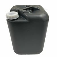 ポリタンク（グレー）２０Ｌ角缶【６個セット】ノズル無し