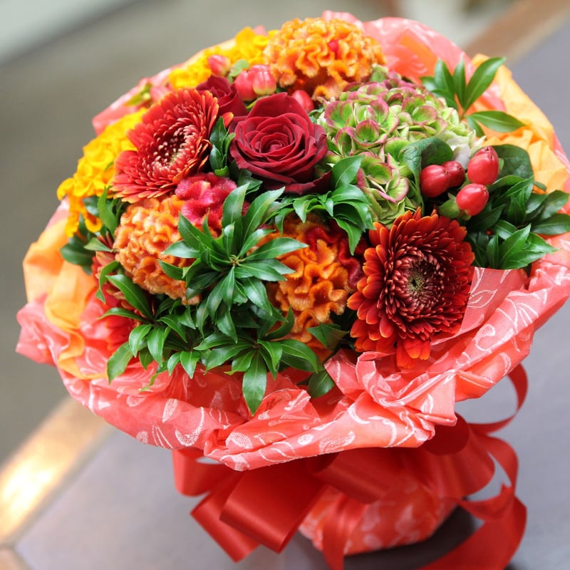 秋colorブーケ | florist hanamoto