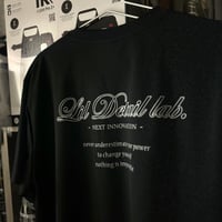 Lil Detail Lab. 【ブラック×シルバー】ドライメッシュTシャツ