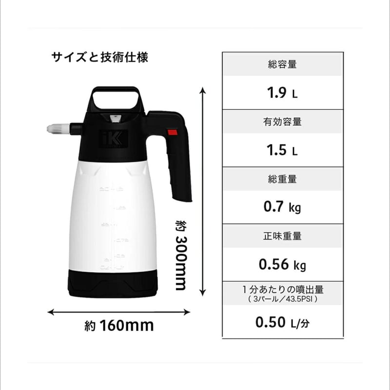 IK MULTI - MULTI PRO 6-9-12 Maintenance Kit