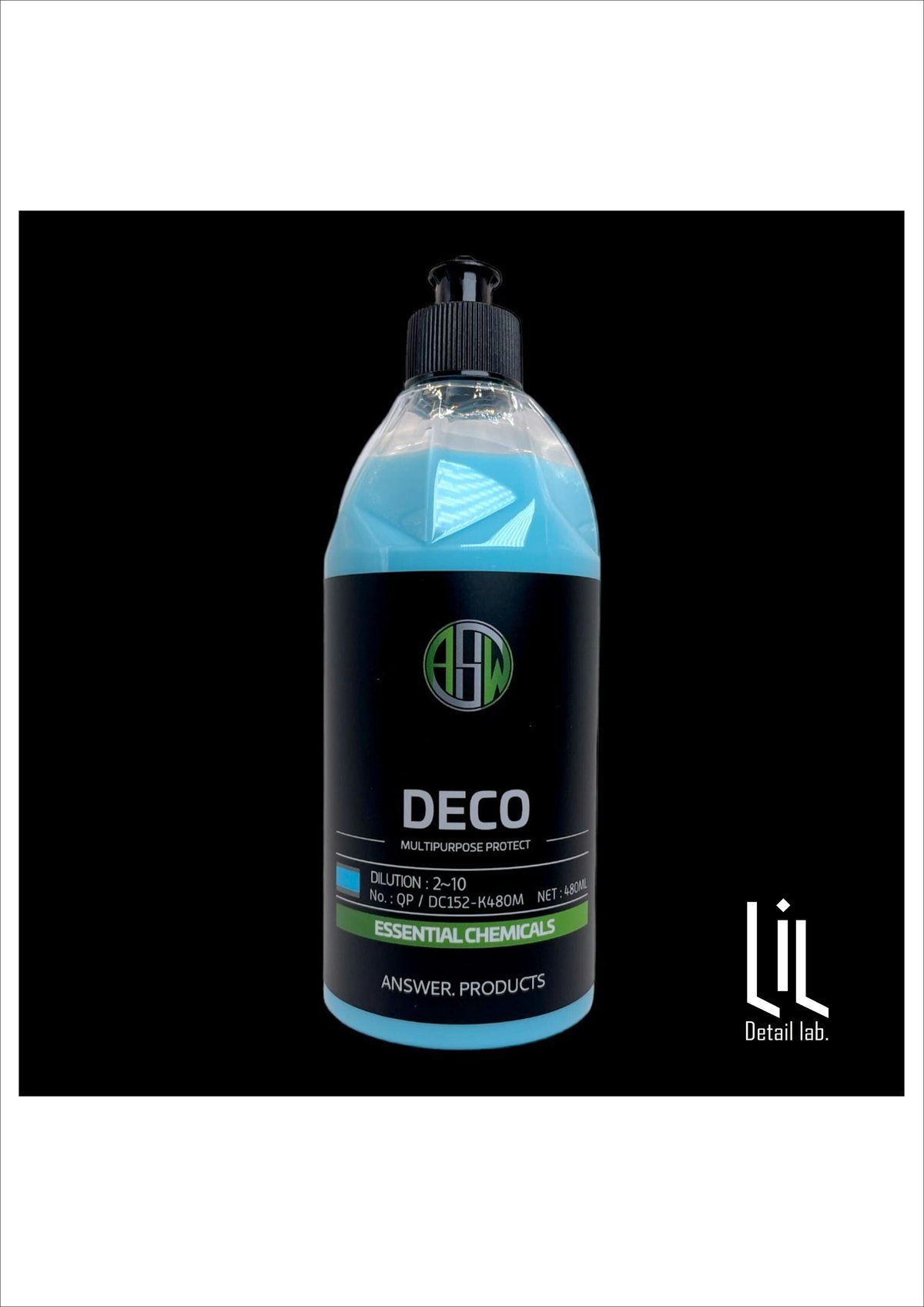 ☆アウトレット ANSWER 【⠀DECO / 480ml 】マルチパーパスコート剤 ア