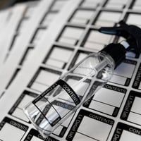 【 透明スプレーボトル 】 100ml