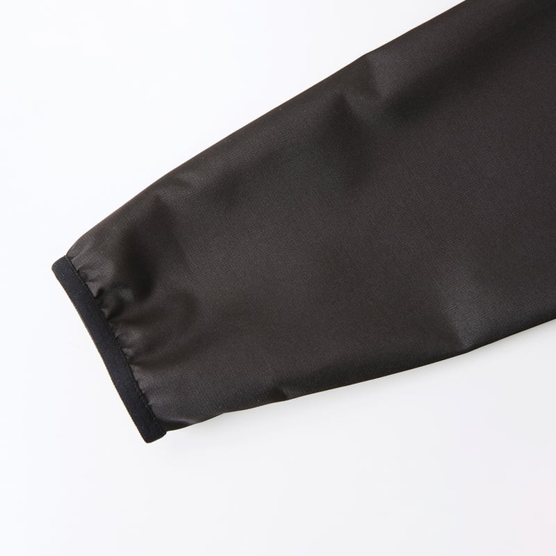 ナイロンジャケット 】 XLサイズ ブラックジャケット×ブラックプリント