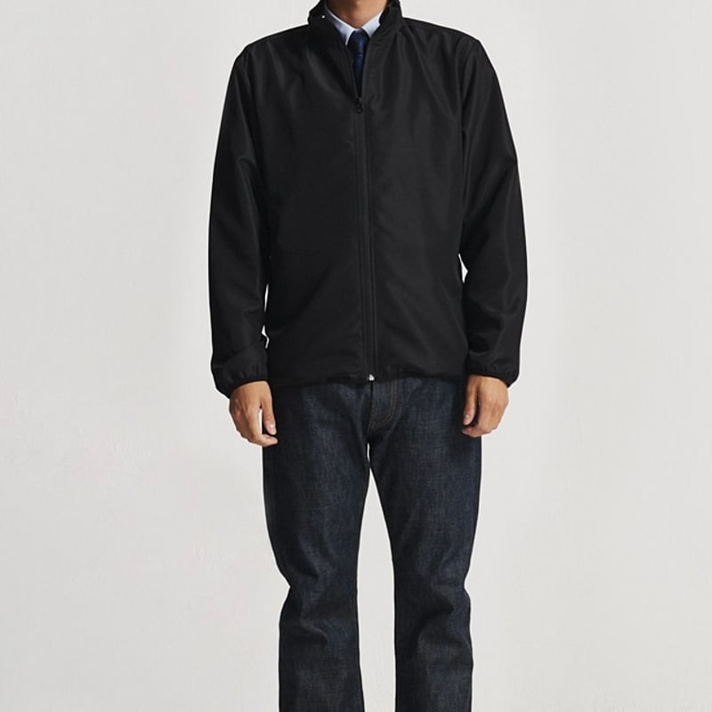 S.F.C ナイロンジャケット　ブラック　XL ナイロンジャケット 】 XLサイズ ブラックジャケット×ブラックプリント