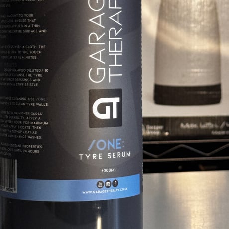 ●アウトレット　GARAGE THERAPY　【 /ONE　タイヤセラム 】ガレージセラピー　正規販売店