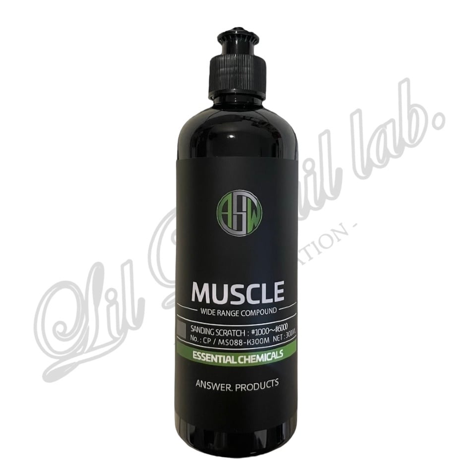 ANSWER 【 MUSCLE 】初期研磨コンパウンド 300ml | Lil Detail