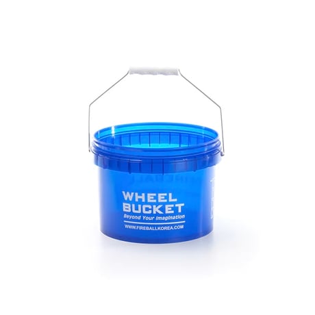 FIREBALL　WHEEL BUCKET(Clear Blue) 7Liter