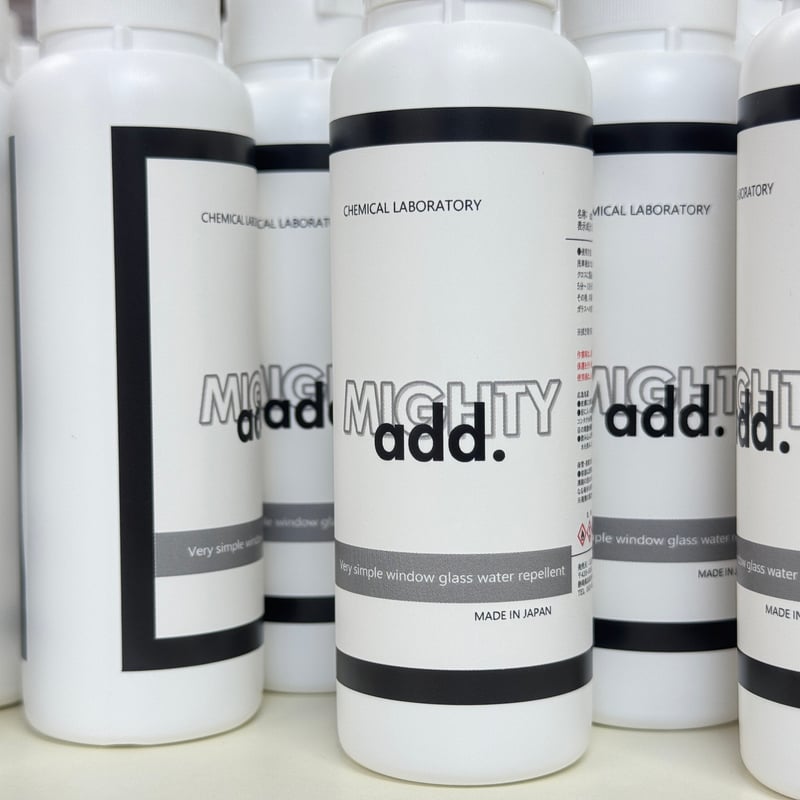 CHEMICAL LABORATORY【 add. 】ガラス撥水剤 | Lil Detail