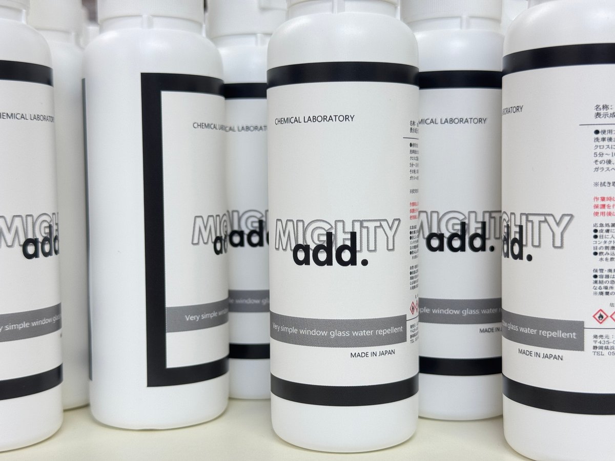 CHEMICAL LABORATORY【 add. 】ガラス撥水剤 | Lil Detail