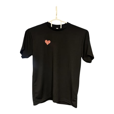 Lil Detail lab.【 2025 ドライメッシュ Tシャツ 】  ホワイトシャツ×ブラックプリント