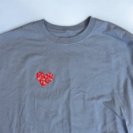 Lil Detail Lab.【 アシッドブルー 】5.6オンス ビッグシルエット　ロングスリーブTシャツ